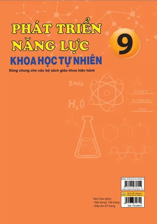 PHÁT TRIỂN NĂNG LỰC KHOA HỌC TỰ NHIÊN LỚP 9 (Dùng chung cho các bộ SGK hiện hành)